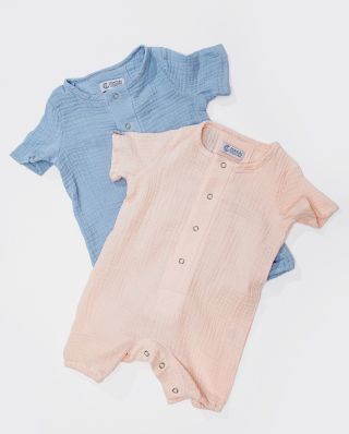 Mušelínová dětská kolekce @mambicz 🩷💙👧🏼👶🏼 «Tuto kolekci jsem vytvořila, když bylo naší první dceři půl roku, protože jsem...